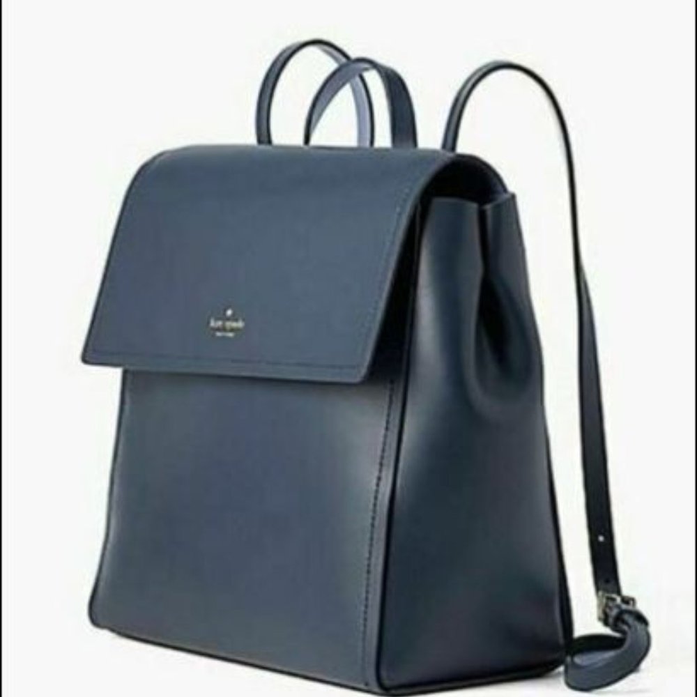 Kate Spade Somerville Road Megyn Backpack - Diver Blue (Navy Shade)